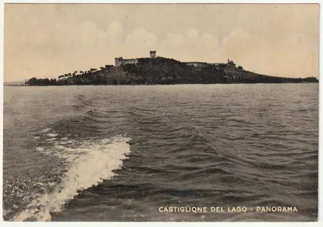 Castiglione Del Lago - Perugia - Panorama - Viagg. 1954 -9306-