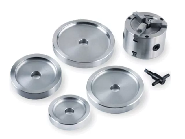 Double Quick Chuck Adapter for Brake Lathes + Four Plates - Toyota Ford Trucks++