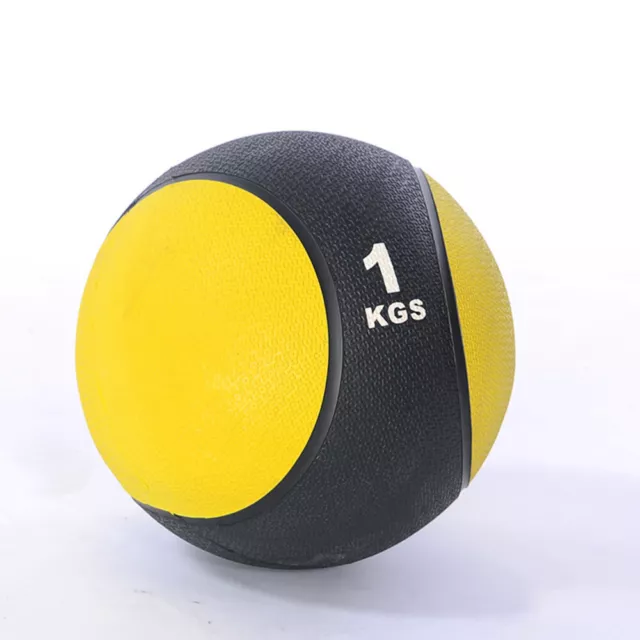 1PC 1KG Yoga Pilates Ball Small Exercise Ball Medicine Ball for Abdominal