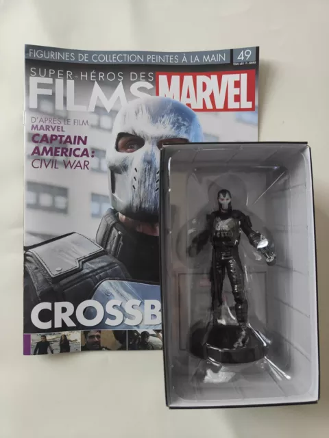 figurine super héros des films Marvel eaglemoss 49 crossbones captain civil war