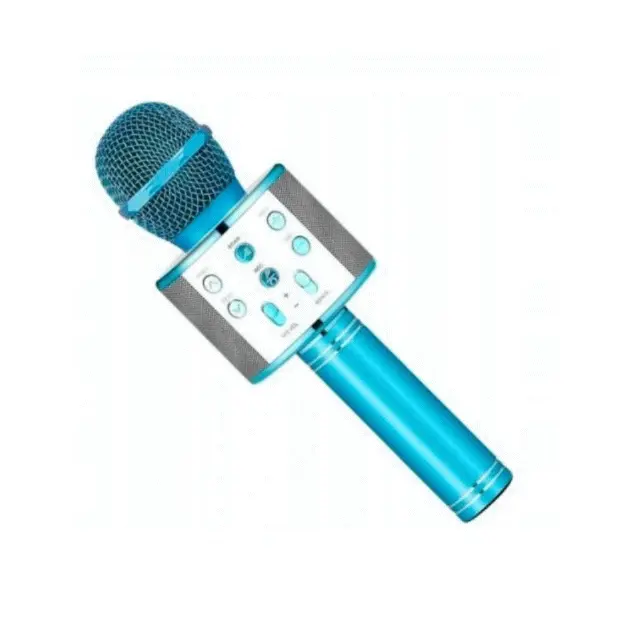 Nouveau Microphone sans fil Bluetooth karaoké haut-parleur portable micro...