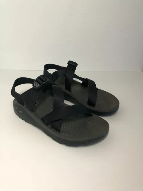 MEN'S CHACO Z/CLOUD Sandals VIBRAM Soles Sz 10 Black SUPERB $59.99 ...