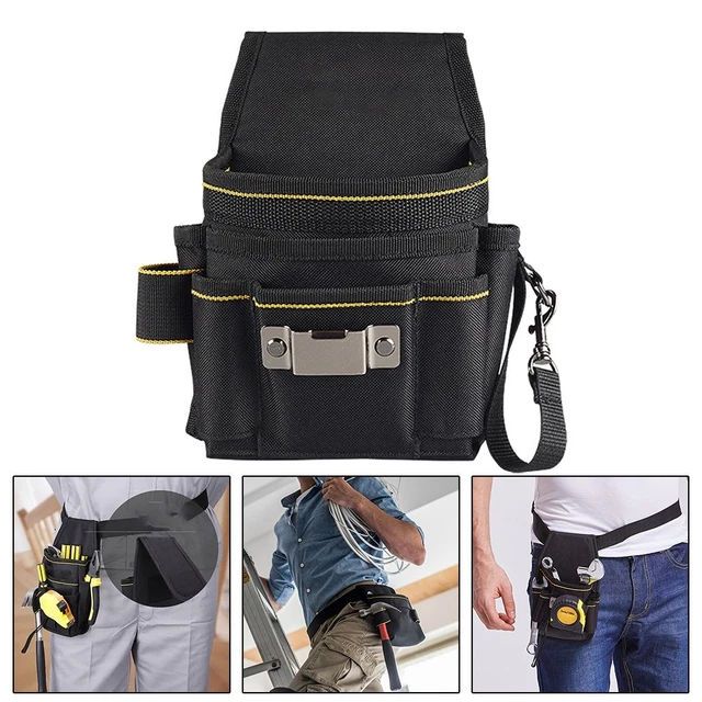 Pochette à Outils Avec Clip De Ceinture, Pochette à Outils D Ceinture Pochette A Outils Electricien Multifonction Pour Reparation Autour De Votre Jambe Mini Organisateur 98954145