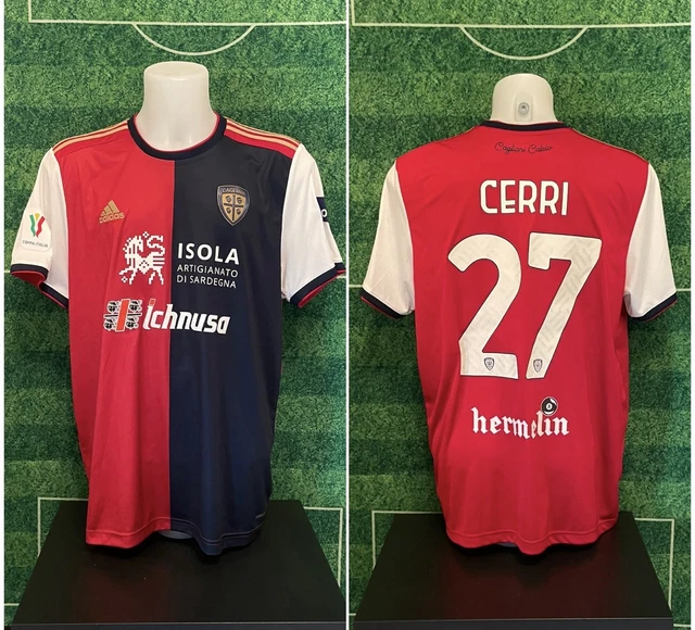 Soccer Maglia Cagliari 2020 MAGLIA CAGLIARI CALCIO MATCH WORN