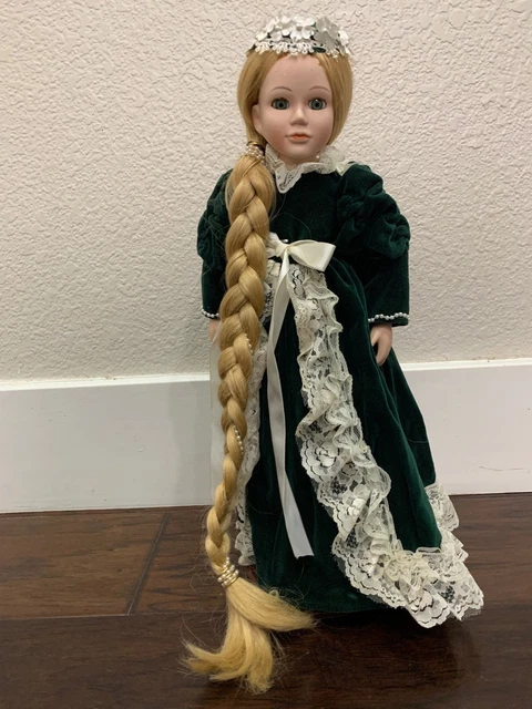 DUCK HOUSE RAPUNZEL Collectible Porcelain Limited Edition 16" Inch Doll  $29.99 - PicClick