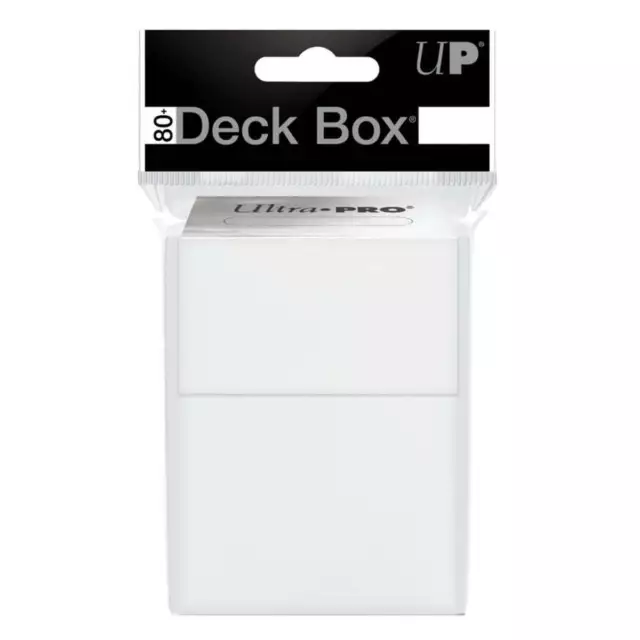 ULTRA PRO Deck Box - Solid White