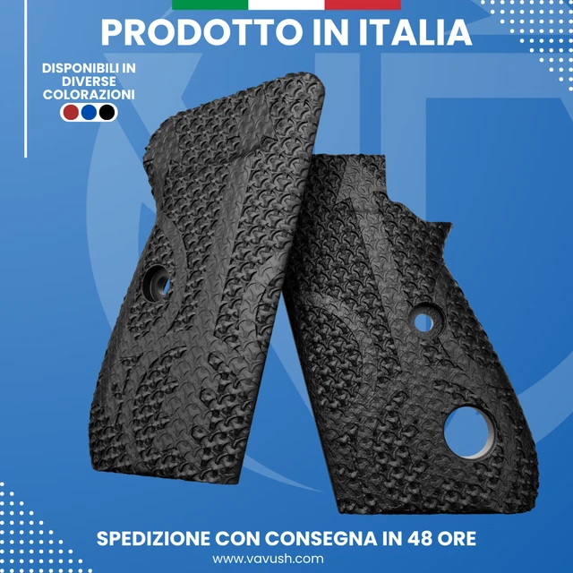 ZIB GRIPS Beretta Anni 70 / 70 / 71 Impugnature Fatte A Mano Da - Foto 2