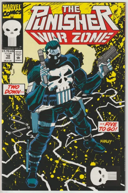 Punisher War Zone #10 NM- 9.2 Marvel Comics 1992 Mike Baron story