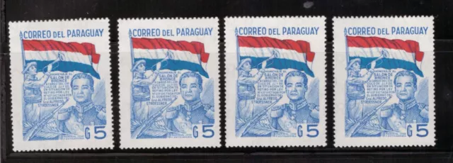 Paraguay,Scott#1840,5g,4 stamps,MNH,Scott=$12