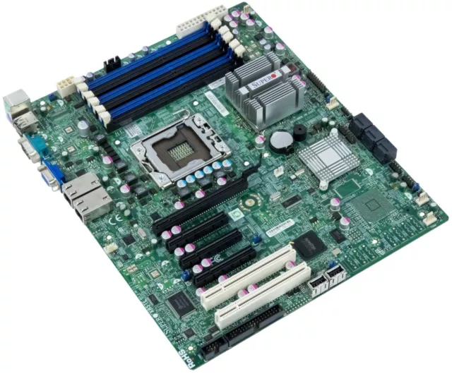 Cartes Mères Supermicro X8STE Prise 1366 6xDDR3 Pci-E 3x PCI-Ex8, 2xPCI