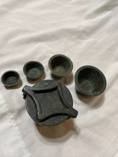 Vintage Nesting Weights Apothecary