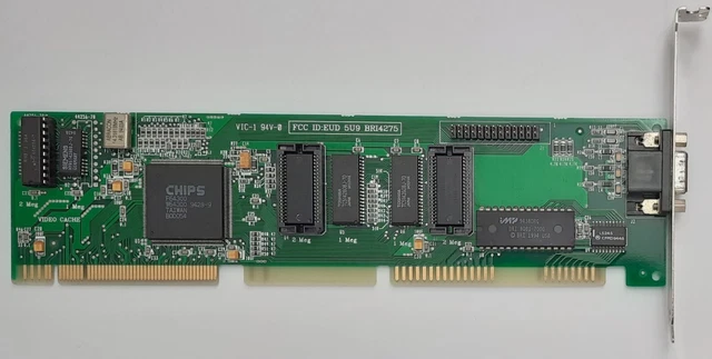 Scheda grafica Boca Voyager VLB (C&T f64300 Wingine, 2 MB, retrò, 1995) Scheda grafica Boca Voyager VLB (C&T f64300 Wingine, 2 MB, retrò, 1995)