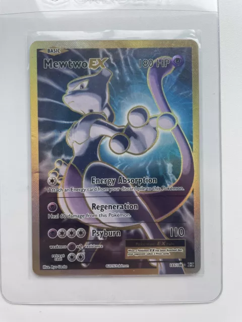 Mewtwo EX 103/108 Full Art Holo Rare Evolutions Pokemon TCG