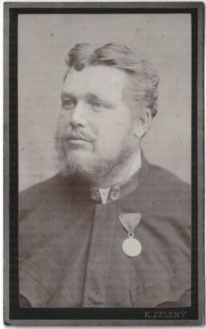 K.u.K. Militärmusiker, Original-Cdv.-Photo um 1900