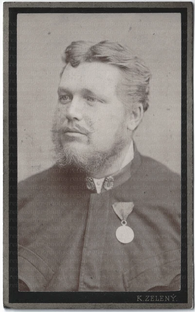 K.u.K. Militärmusiker, Original-Cdv.-Photo um 1900