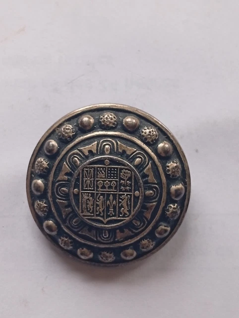 Broche Ancienne En Argent Massif Grenat Et Marcassites - Signée Danecraft - Occasion