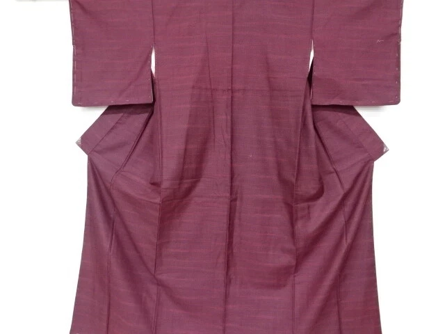 6347068: Japanese Kimono / Vintage Omeshi Kimono / Nishijin-Ori / Woven Abstract