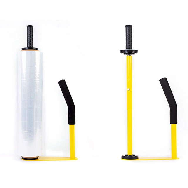 Stretch Film Dispenser Machine Hand-Held Pallet Wrap Dispenser Shrink Wrap Tools