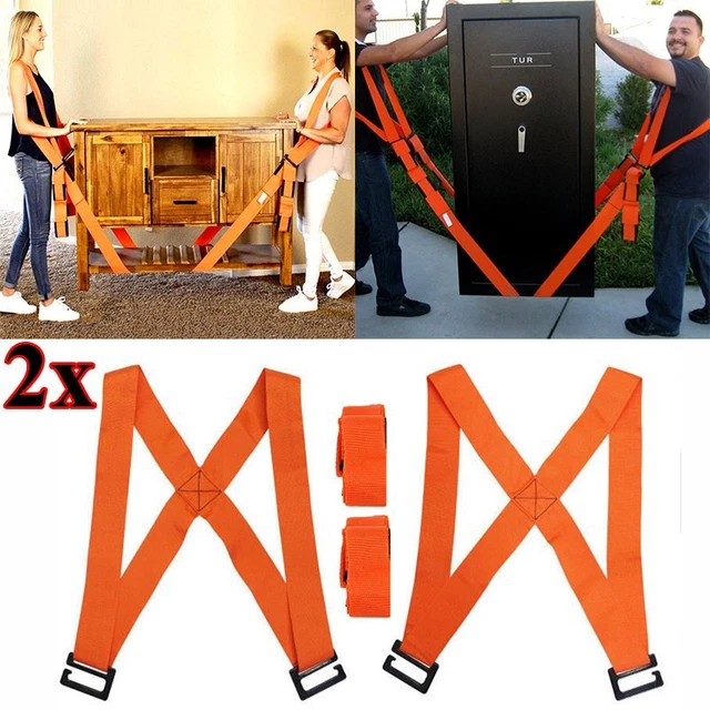 DE 2 pz cinghie per trasloco spalla ausilio per trasportare cinghia per mobili cintura per trasloco cinghia di sollevamento