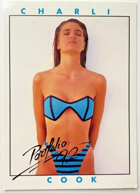 Portfolio Endless Summer Charli Cook #37 Trading Card 1992 Swimsuit Model