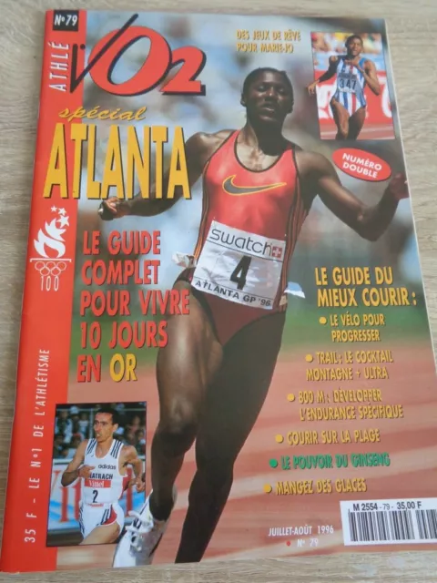 Athletisme  " N 7 " 1996 , Marie Jose Perec , Special Atlanta  Jo , Olympique