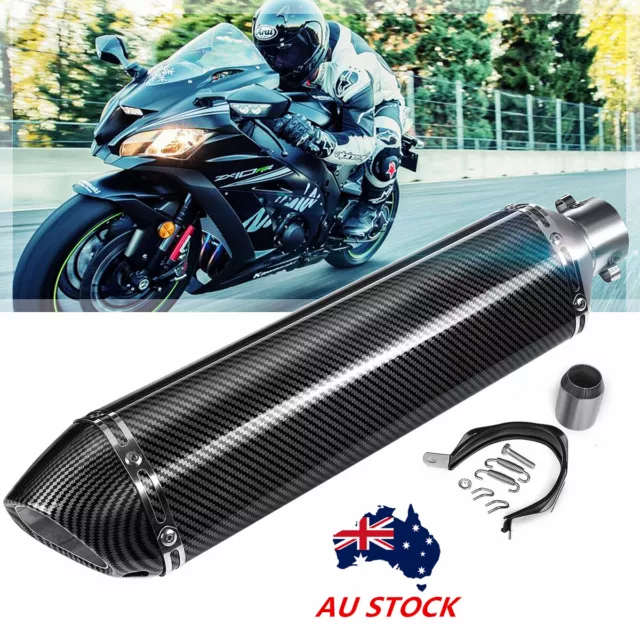 38mm-51mm Universal Motorcycle Exhaust Muffler Tail Pipe Slip Kit For Dirt Bike