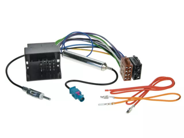 JENOR Câble adaptateur ISO pour autoradio stéréo Peugeot 207 307 407