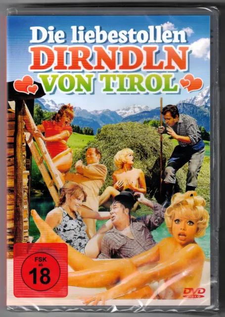 Die liebestollen DIRNDLN von Tirol - FSK18-Erotik Film-DVD   💋 - NEU/OVP (2016)
