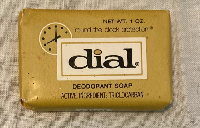 Vintage 1oz Hotel Sized Dial Bar Soap