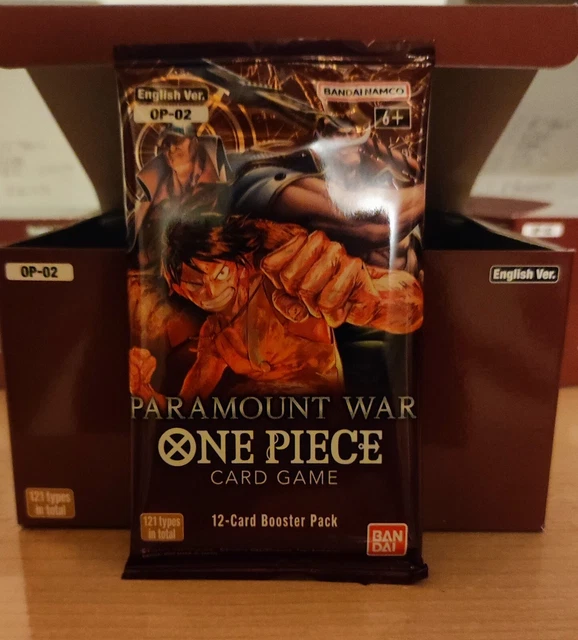 paramount war one piece booster box OP-02 which makes its first appearance in Starter Deck Absolute Justice [ST Paramount War Booster Box -