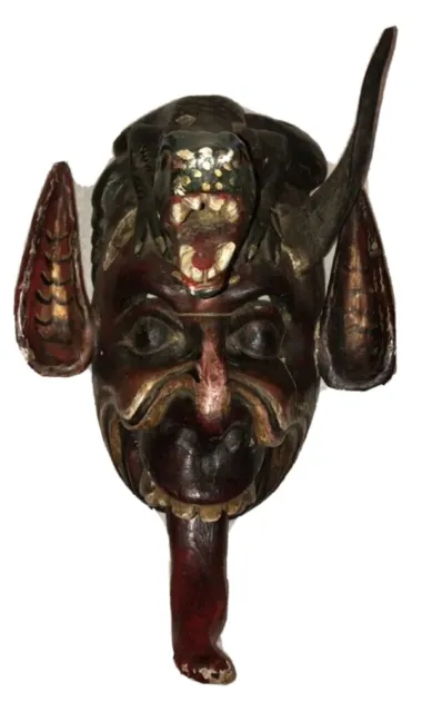 Guatemalan Dance Mask Antique