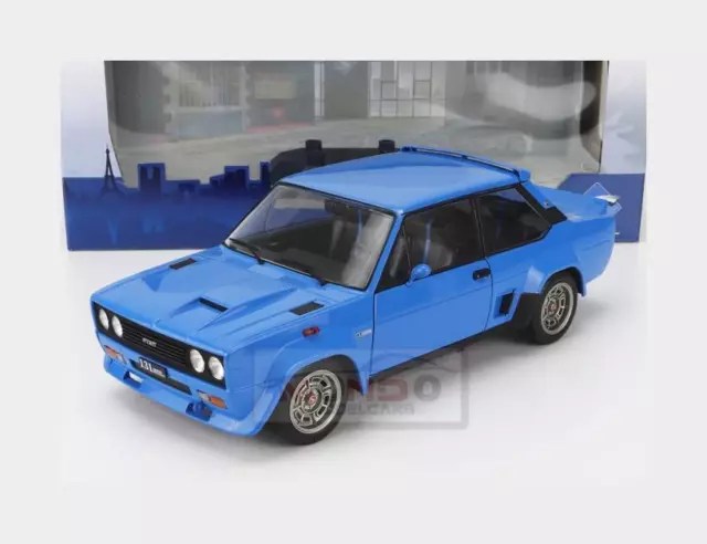 1:18 SOLIDO Fiat 131 Abarth 1980 Blue SL1806004