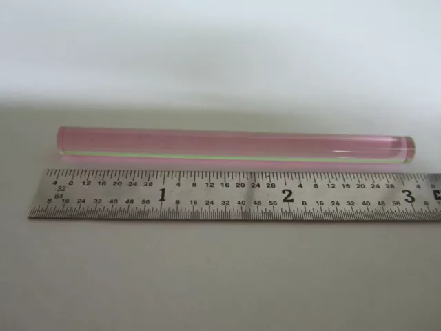Optical Laser Rod Neodymium Doped Optics As Is Bin#5-Dt-B-1