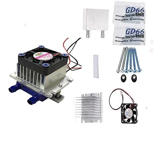 1Set 12V Thermoelectric Peltier Cooler Refrigeration Cooling Fan System Heatsin