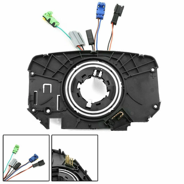 PRISIÓN DE RELOJ DE CABLE DE CABLE ROTARIO PARA VW NEGRO, 5K0953569AL De $40.71