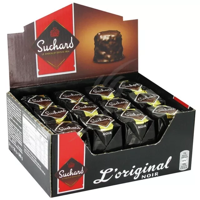 lot 24 Rochers chocolat noir 35 g suchard