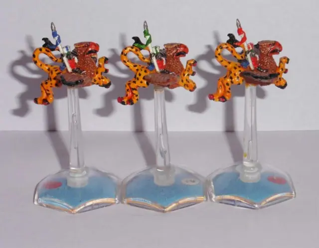 Rare Citadel GW Man O' War  OOP Painted Empire Griffon Rider Squadron x 3 models 2