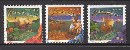 1996 Christmas Island Christmas  MUH Complete Set