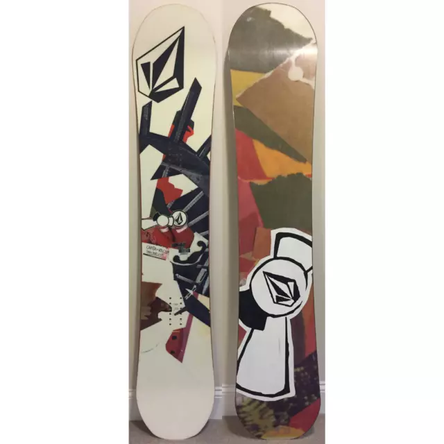 RARE!! Capital VOLCOM Dan Brisse 157cm Snowboard Rare Classic Collector Vintage