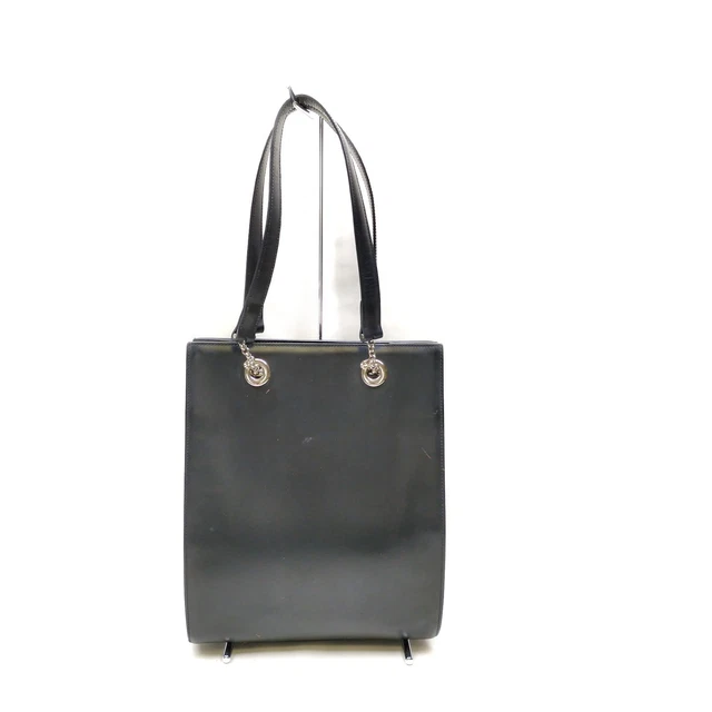 Cartier Hand Bag  Black Leather 2246945