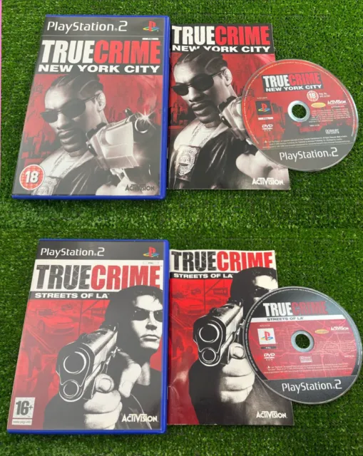 Sony PLAYSTATION PS2 True Crime Bundle - New York & Streets of LA - Complete