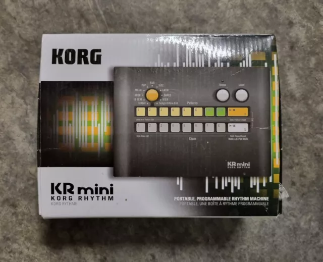 KORG KR-MINI Boîte à rythmes Format mini - 87,80€ - La musique au meilleur  prix ! A Bordeaux Mérignac et Libourne.