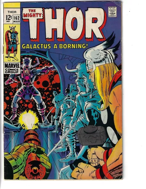The Mighty Thor 162 marvel comic book
