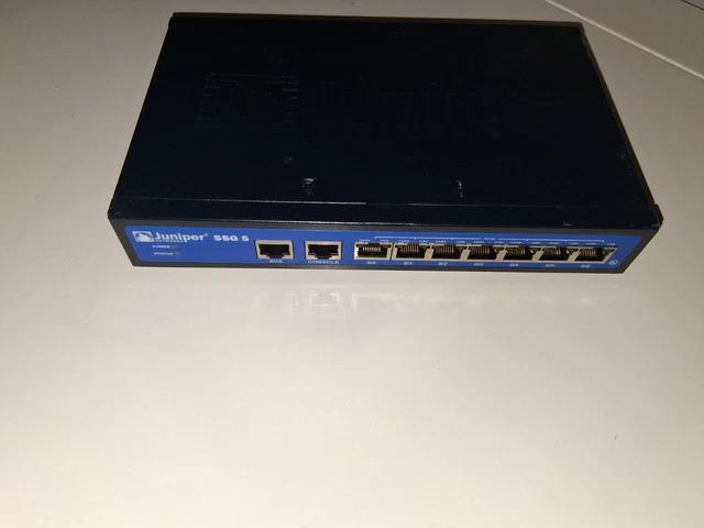 JUNIPER NETWORKS SSG 5 VPN Firewall Router - No PSU £20.00 - PicClick UK