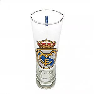 Real Madrid FC Official Football Gift Tall Beer Glass