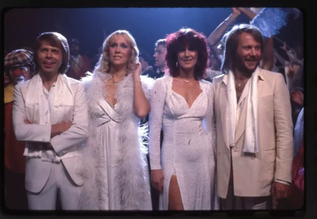 ABBA Agnetha Faltskog Bjorn Anni Frid Benny Super Trooper Original Transparency