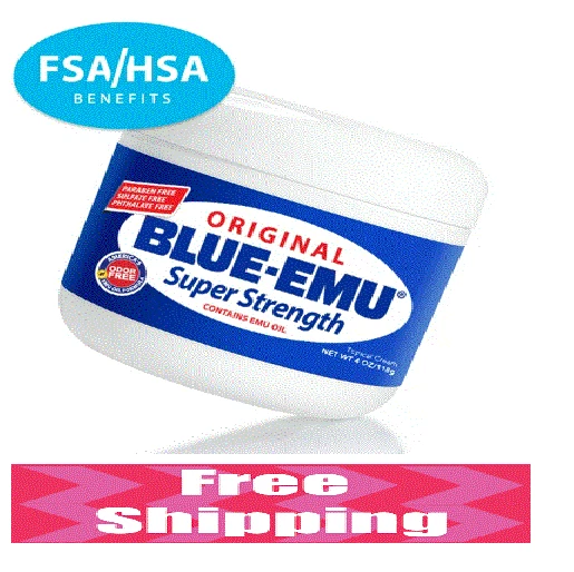 Blue-Emu Original Joint and Muscle Cream, OTC Soothes and Supports, 4 oz