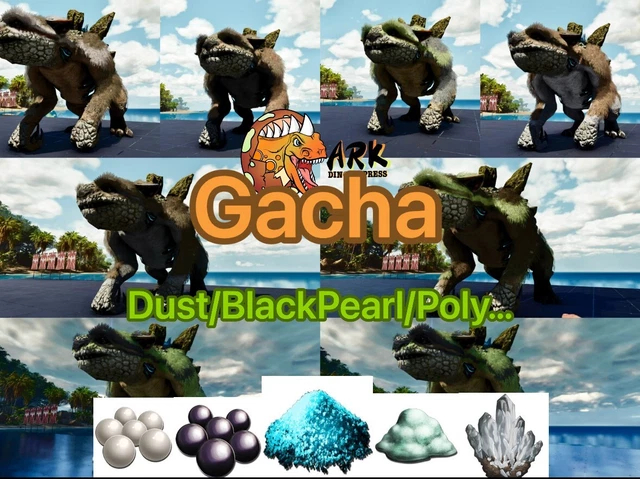 ARK SURVIVAL ASCENDED pve Extinction Gacha, Dust/BP/poly.... Continue ...