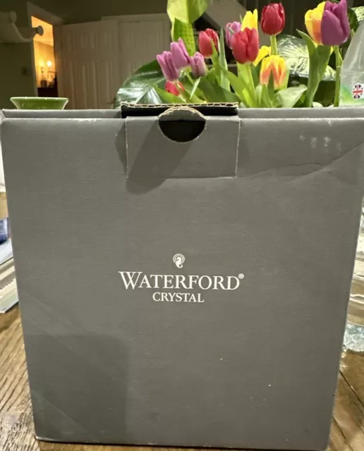 Waterford Crystal Lismore Biscuit Barrel and Lid in Original Box New