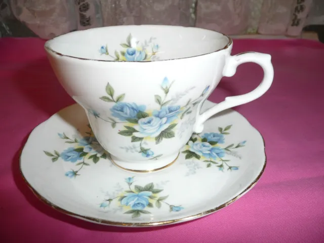 Ashley Bone China Breakfast Cup and Saucer